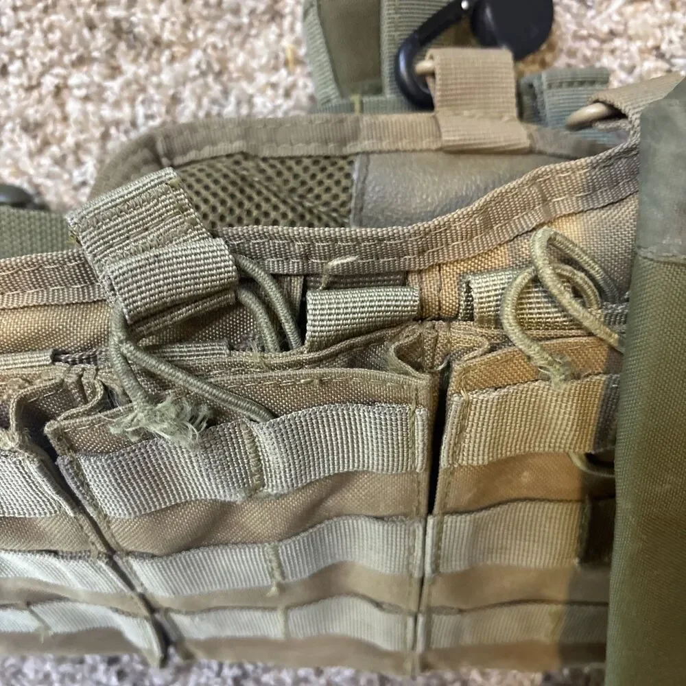 5.11 Tactical Padded MOLLE Battle Belt Holster Air soft Full Setup Medium Buckle
